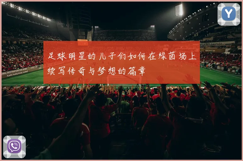 足球明星的儿子们如何在绿茵场上续写传奇与梦想的篇章