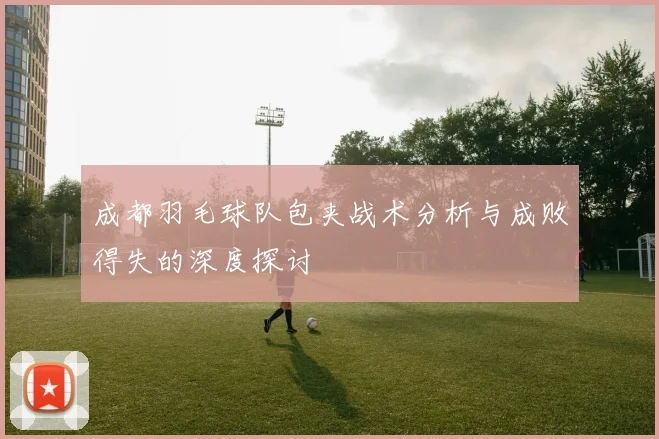成都羽毛球队包夹战术分析与成败得失的深度探讨