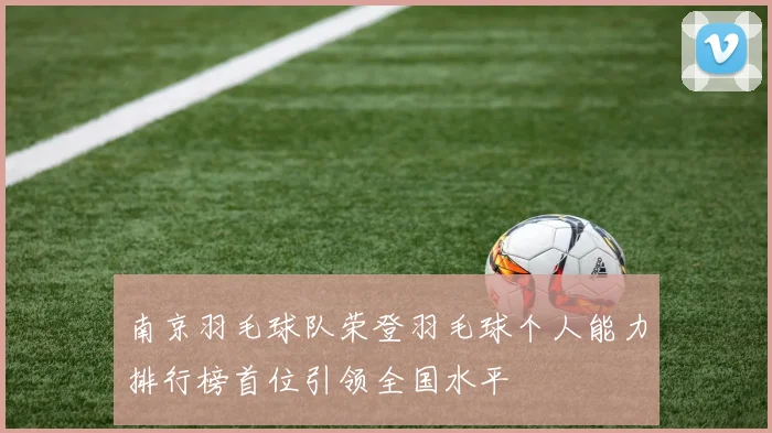 南京羽毛球队荣登羽毛球个人能力排行榜首位引领全国水平